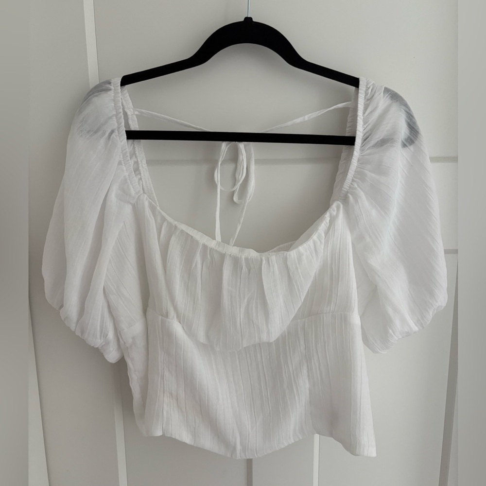 NWOT Dynamite Square Neck Blouse